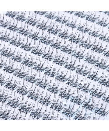 Natural Cluster Lashes CC Curl 168 Pcs Wispy Lash Extensions 9-11MM Mixed Lengths Eyelash Extension Individuals Self Application DIY at Home by Mavphne - Buy Online on GoSupps.com
