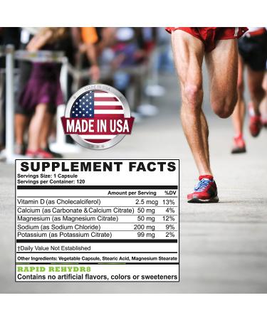 Elite Electrolyte Tablets - 120 Pack for Energy & Recovery - Gluten & Sugar-Free Hydration Pills for Runners & Athletes - Buy Online on GoSupps.com