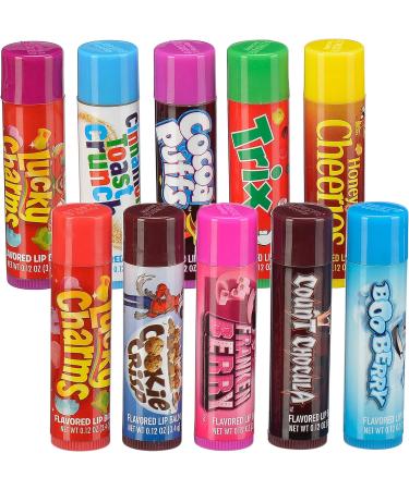 General Mills Cereal Lip Balm Pack - 10 Flavors | Breakfast-Inspired - Buy Online on GoSupps.com