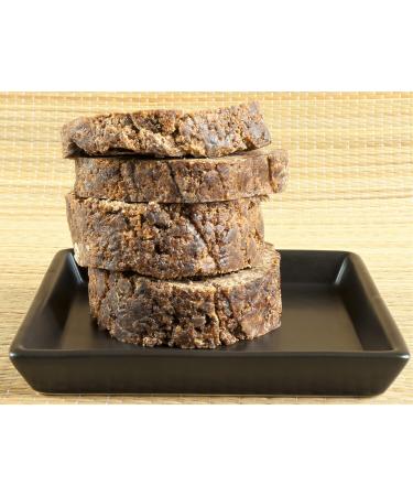 Black Soap Handmade Organic Authentic Raw African made from all natural ingredients - Organic Coconut Oil Cocoa Pod Ash and Organic Shea Butter by Momo's Yard 1kg