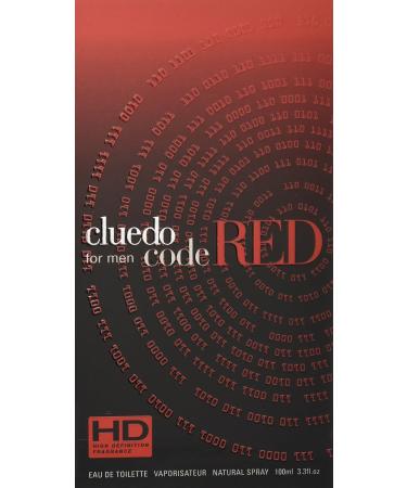 Nuvision Group Cluedo Code Red Cologne for Men 3.4 Ounce - Buy Online on GoSupps.com