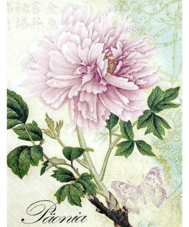Vintage Flower Theme Mulberry Rice Paper 8x10.5 inch - 6 Different Printed Images for Decoupage Crafts and Mixed Media Art - Buy Online on GoSupps.com