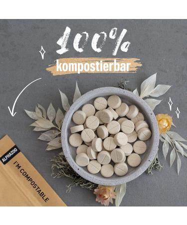 Alphazoo Beer Yeast Tablets for Dogs Cats & Rodents | Fur Care & Natural Anti-Tick | 50 Tablets - Healthy Skin & Shiny Fur - Buy Online on GoSupps.com