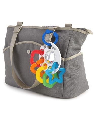 Baby Einstein Shake Rattle & Soothe Teether Toy - BPA Free | Newborn+ | Multi Textures | 1 Count - Buy Online on GoSupps.com