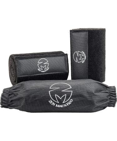 Zen Maestro 65ft Slackline Kit with Protectors & Optional Training Line - Outdoor Backyard Fun for All with Carry Bag and Instruction Booklet - Buy Online on GoSupps.com