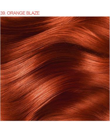 Adore Shining Semi Permanent Hair Colour 39 Orange Blaze - 118 ml (Pack of 1) - Buy Online on GoSupps.com