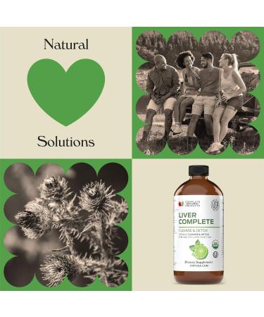 Complete Natural Products Liver Complete 12oz - Organic Liquid Liver Cleanse & Detox Supplement for High Enzymes Fatty Liver Liver Support 12 Fl Oz (Pack of 1) - Buy Online on GoSupps.com