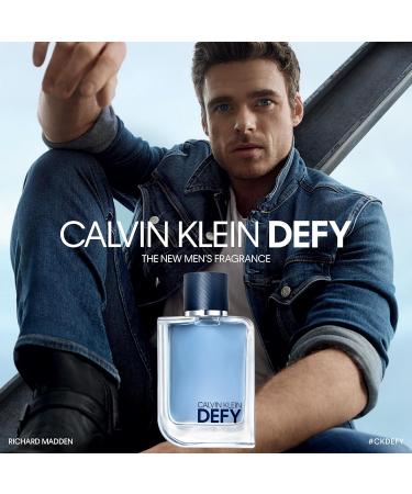 Calvin Klein Defy Eau de Toilette Woody Men's Cologne With Notes of Bergamot Oil Lavender Absolute & Vetiver Oil Long Lasting Fragrance 2 piece set (1.6 fl oz. + 3.3 fl oz.) - Buy Online on GoSupps.com