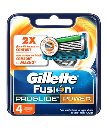 Discontinued Gillette Fusion ProGlide Power razor blades for men
