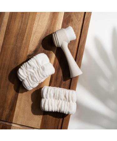 Shop Facial Cleansing Brush & Wrist Wash Band Set | International Shipping Available - Buy Online on GoSupps.com