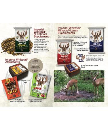Whitetail Institute Kraze 5-Pound Deer Attractant - Scent & Flavor Enhancers for Easy Deer Attraction & Retention - Buy Online on GoSupps.com