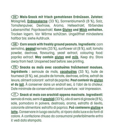 Lorenz Snack World Peanut Curls Classic - 20 Pack (30g Each) | Buy Internationally Online - Buy Online on GoSupps.com