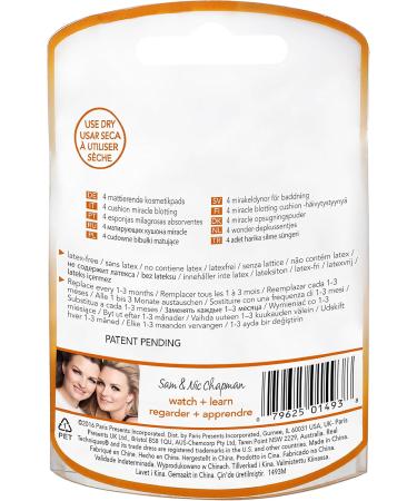 Real Techniques 4 Miracle Blotting Cushionsotting Cushions - Buy Online on GoSupps.com