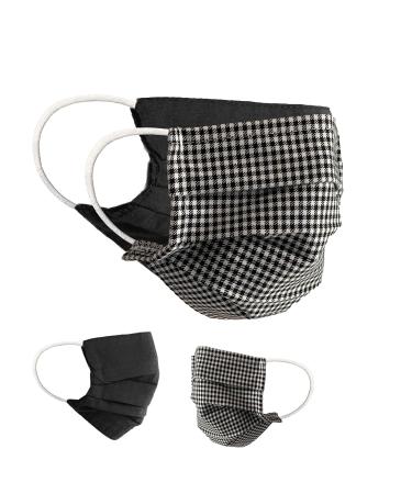 BAF Community Masks 2 S Pack Set Unisex makeshift mask Wendbar Mundschafts Mask or nose protection turning mask with motif cotton bci washable unit size/black-12