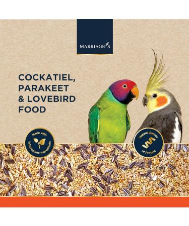 Marriage's Lovebird Food - Cockateil, Parakeet & Lovebird - 1 Kg - Buy Online on GoSupps.com
