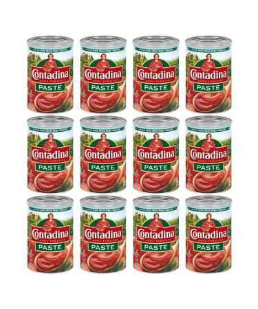 Contadina Canned Tomatoes Canned Tomato Paste, 12 Pack, 12 oz Can - Buy Online on GoSupps.com