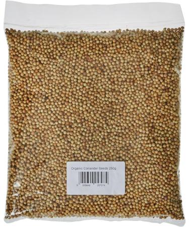 JustIngredients Essentials Organic Coriander Seeds 250g 250 g - Buy Online on GoSupps.com