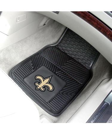 NFL New Orleans Saints 18x27 Front Vinyl Heavy Duty Car Mat by FANMATS - Buy Online on GoSupps.com