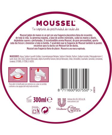  MOUSSEL Moussel Classic Original Hand Soap 300 ml - Pack of 6 - Buy Online on GoSupps.com