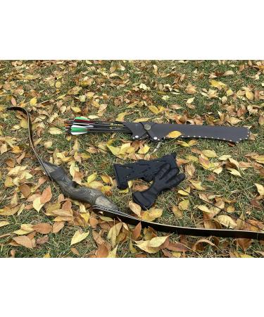 Gemilla Archery Gloves & Arm Guards - Leather Finger Protector for Recurve, Compound, & Longbows - Hunting & Targeting Accessories - Buy Online on GoSupps.com