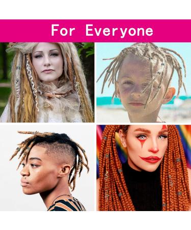 23 Pieces Dreadlock Jewellery Hair Spirals Clips Hair Braid Rings Adjustable Metal Cuffs Hair Dreadlocks Accessories Cuffs Hair Accessories Set Hair Spirals Dreadlocks for Men and Women (A) - Buy Online on GoSupps.com