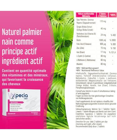 XPECIA hair loss tablets for women blocks DHT new formula for hair growth - Buy Online on GoSupps.com