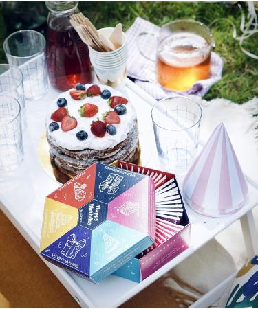 Happy Birthday Tea Set | Acorus Herbal Fruit & Black Tea Gift Box | 60 Premium Tea Bags & Warm Wishes - Buy Online on GoSupps.com