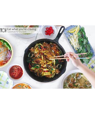 Sea Tangle Kelp Noodles 12oz - Low Calorie Gluten Free Keto Noodles for Healthy Asian Dishes - Rice Noodle & Glass Noodle Substitute - 1 Pack - Buy Online on GoSupps.com