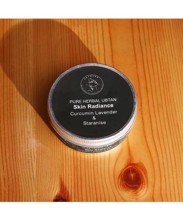 Ayurvedic Herbal Ubtan Face Mask - Curcumin & Lavender for Radiant Skin | Brightening Tan Remover Beauty Powder - 100gm - Buy Online on GoSupps.com