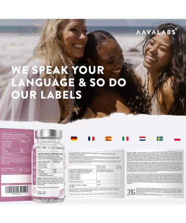 High Strength Women Probiolac - 45 Billion CFU - 4 Bacteria Strains - Lactobacillus Acidophilus, Inulin, L Glutamine - 60 Capsules - GMO, Gluten, Lactose Free - Buy Online on GoSupps.com