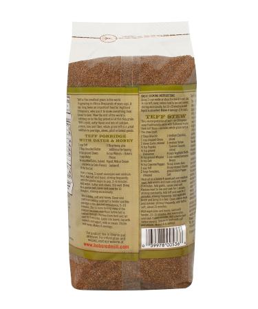 Bob's Red Mill Whole Grain Teff - Pack of 4 - 24 Oz. - Buy Online on GoSupps.com