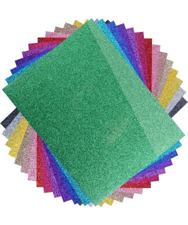 HTV Heat Transfer Vinyl Bundle - 14 Colors - Iron On Vinyl for Cricut & T-Shirts - Heat Press Vinyl for DIY Crafts - Buy Online on GoSupps.com