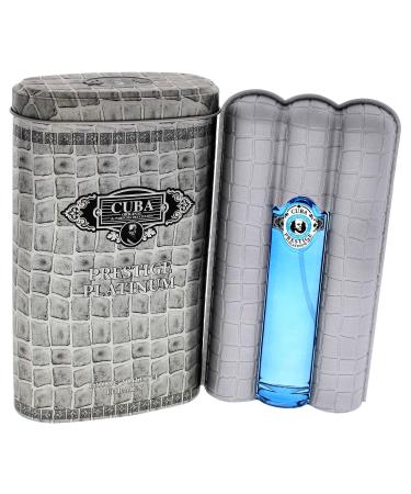 Cuba Original by Parfums Des Champs Prestige Platinum by Cuba 3 oz Eau De Toilette Spray for Men (CUBPRPM0009002) 3 Ounce (Pack of 1) - Buy Online on GoSupps.com