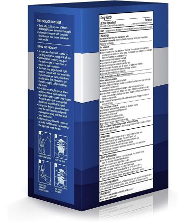 Men's Rogaine Foam - Hair Regrowth Treatment | 6 Month Supply | 6/2.11 oz. Cans - Buy Online on GoSupps.com