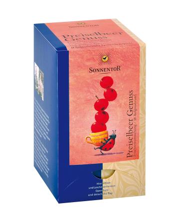 Sonnentor Sonnentor Organic Cranberry Indulgent Fruit Tea Double Chamber Tea Bags 2 Pack (2 x 50 g)
