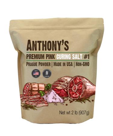 Anthony's Pink Curing Salt No.1, 2 lb Quick Cure #1