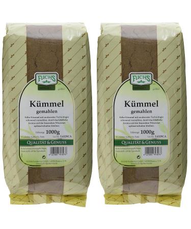 Fuchs Caraway Ground - Pack of 2 (2 x 1 kg) | Premium International Shipping - Buy Online on GoSupps.com