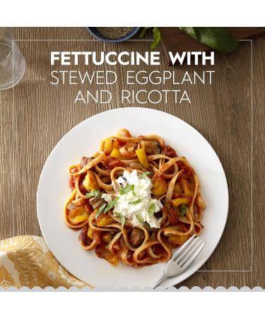 Barilla Fettuccine Pasta 16 oz. Box (Pack of 8) - Non-GMO Pasta Made with Durum Wheat Semolina - Kosher Certified Pasta - Buy Online on GoSupps.com