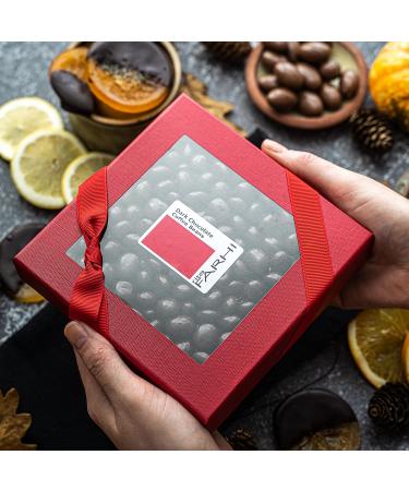 Rita Farhi Dark Chocolate Coated Coffee Beans in a Luxury Gift Box 200g - New Palm Oil Free Recipe Dark Chocolate Coffee Beans - Buy Online on GoSupps.com