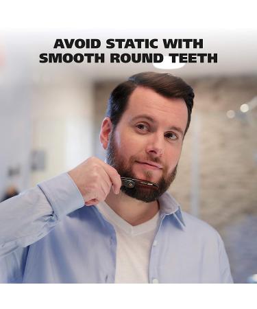 Wahl Beard Mustache Folding Comb for Men - Handcrafted Cellulose Acetate - Smooth Rounded Teeth - Model 3326 - Buy Online on GoSupps.com