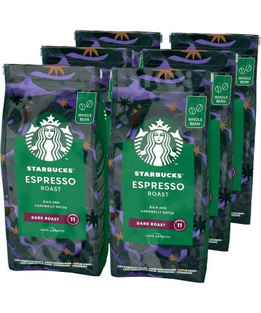 STARBUCKS Single-Origin Colombia Medium Roast Ground Coffee 200 g (Pack of 6) & Espresso Roast Dark Roast Whole Bean Coffee 200g (Pack of 6) - Buy Online on GoSupps.com