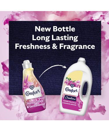 Comfort Creations Honeysuckle & Sandalwood Fabric Conditioner - 83 Washes, 2490ml - Long Lasting Freshness & Fragrance - Pack of 1 - Buy Online on GoSupps.com