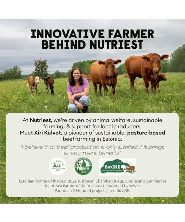  Nutriest Nutriest Colostrum Capsules (240 count) Organic Colostrum Powder | European Pasture Farming | 100% Grass-Fed | For Gut Health & Immune System | Contains 30% Active IgG (Immunoglobulin) - Buy Online on GoSupps.com