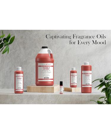 Frankincense & Myrrh Fragrance Oil - 4 oz | Perfume & Skin Oil for DIY Candles Bath Bombs Body Butters | Ideal for Diffusers & Warmers - Buy Online on GoSupps.com