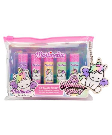 Martinelia Martinelia - Toiletry Bag with 5 Lip Balms Lips Keyring Shimmer Paws Collection