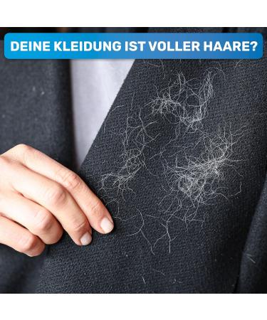 Bluepet 3x Widerverwendbare Mini Lint Roll - Sustainable Animal Hair Remover for Dog & Cat Hair - Washable & Portable - Perfect for Travel - Buy Online on GoSupps.com