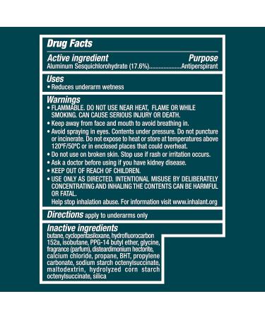 Degree Men Antiperspirant Dry Spray Overtime - MotionSense Technology - 3.8 oz | International Shipping Available - Buy Online on GoSupps.com