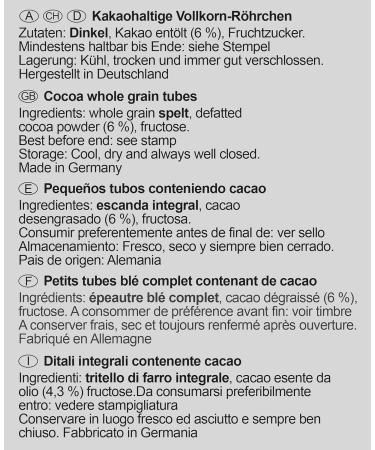 Seitenbacher Buse de cocoa - C r ales - peautre - Sans bl - Full grain - 1 x 375 g - Buy Online on GoSupps.com