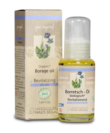 Laboratoire Du Haut-Segala Organic Virgin Borage Oil 50 ml Borage 1.69 Fl Oz (Pack of 1)