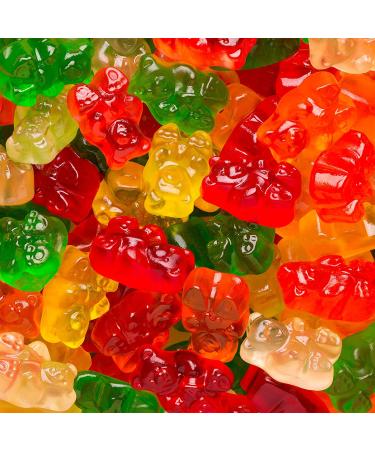 Albanese Assorted Fruit Flavor Gummi Bears Fat Free 5-Pound Bags (Pack of 2) - Buy Online on GoSupps.com